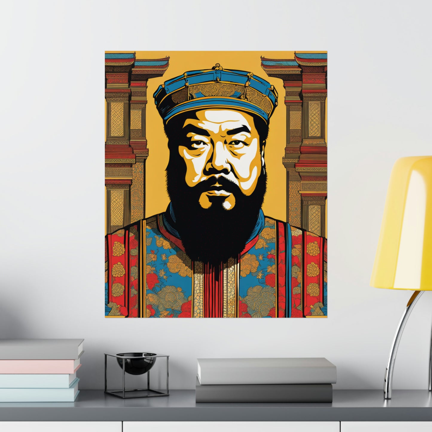 "Justice Inspired Poster Print: Art in the Style of Ai Weiwei" by PenPencilArt