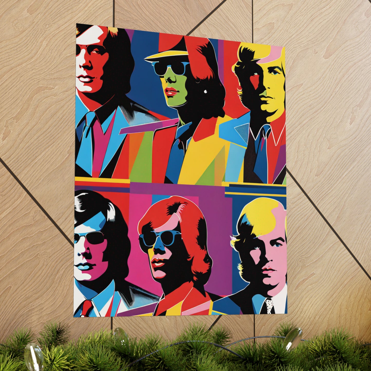 "Andy Warhol-Inspired Justice Poster Prints for Home Decor" by PenPencilArt