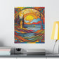 "The Hermit Poster Print Inspired by Peter Max Style" by PenPencilArt