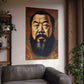 "Ai Weiwei-Inspired Death Print Poster" by PenPencilArt