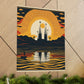 "Clyfford Still-Inspired 'The Sun' Poster Print" by PenPencilArt