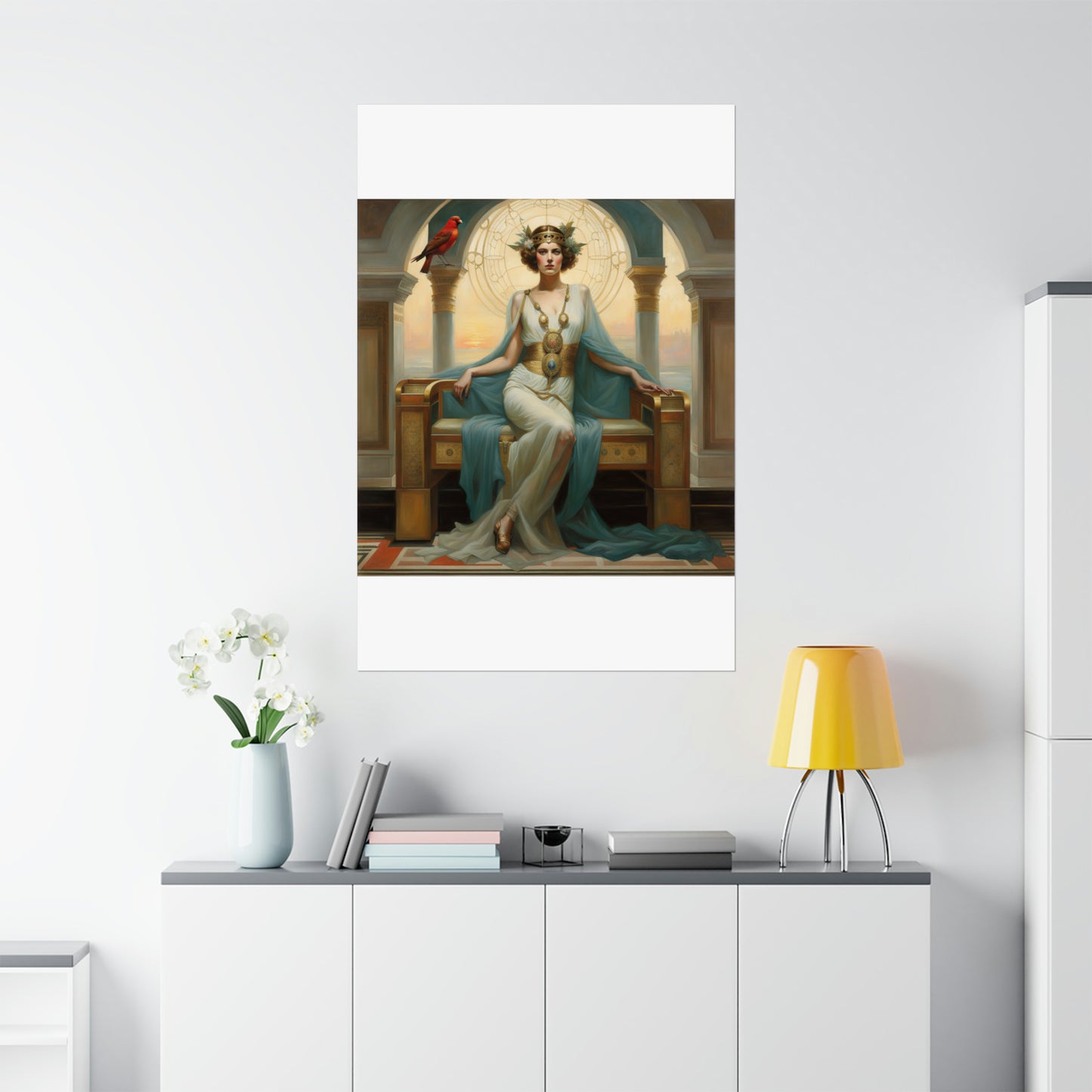 "Justice-Inspired Wall Poster Prints: Tom Bagshaw, Lawrence Alma-Tadema, Alphonse Mucha Art" by PenPencilArt