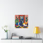 "Death Inspired Poster Print in Henri Matisse Style" by PenPencilArt