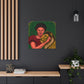 Frida Kahlo-Inspired Canvas Print for Strength and Style by PenPencilArt