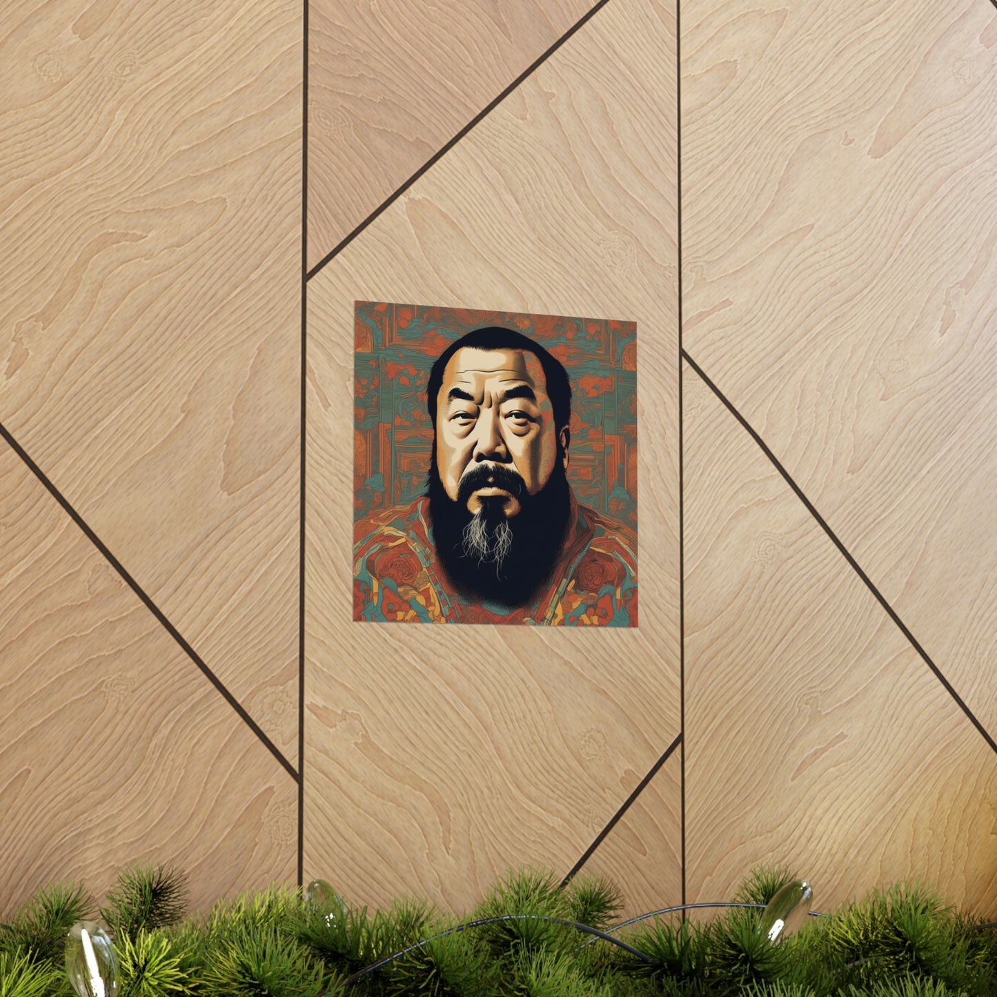 "Ai Weiwei-Inspired Death Print Poster" by PenPencilArt