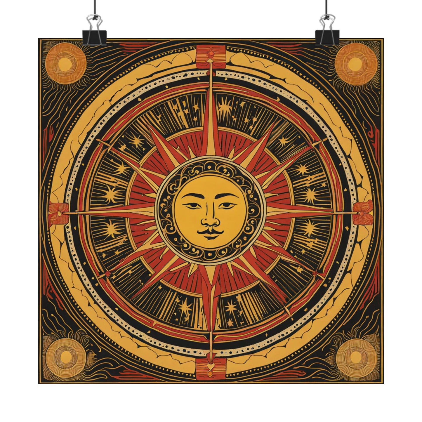 "Ai Weiwei Inspired 'The Sun' Art Poster Prints" by PenPencilArt