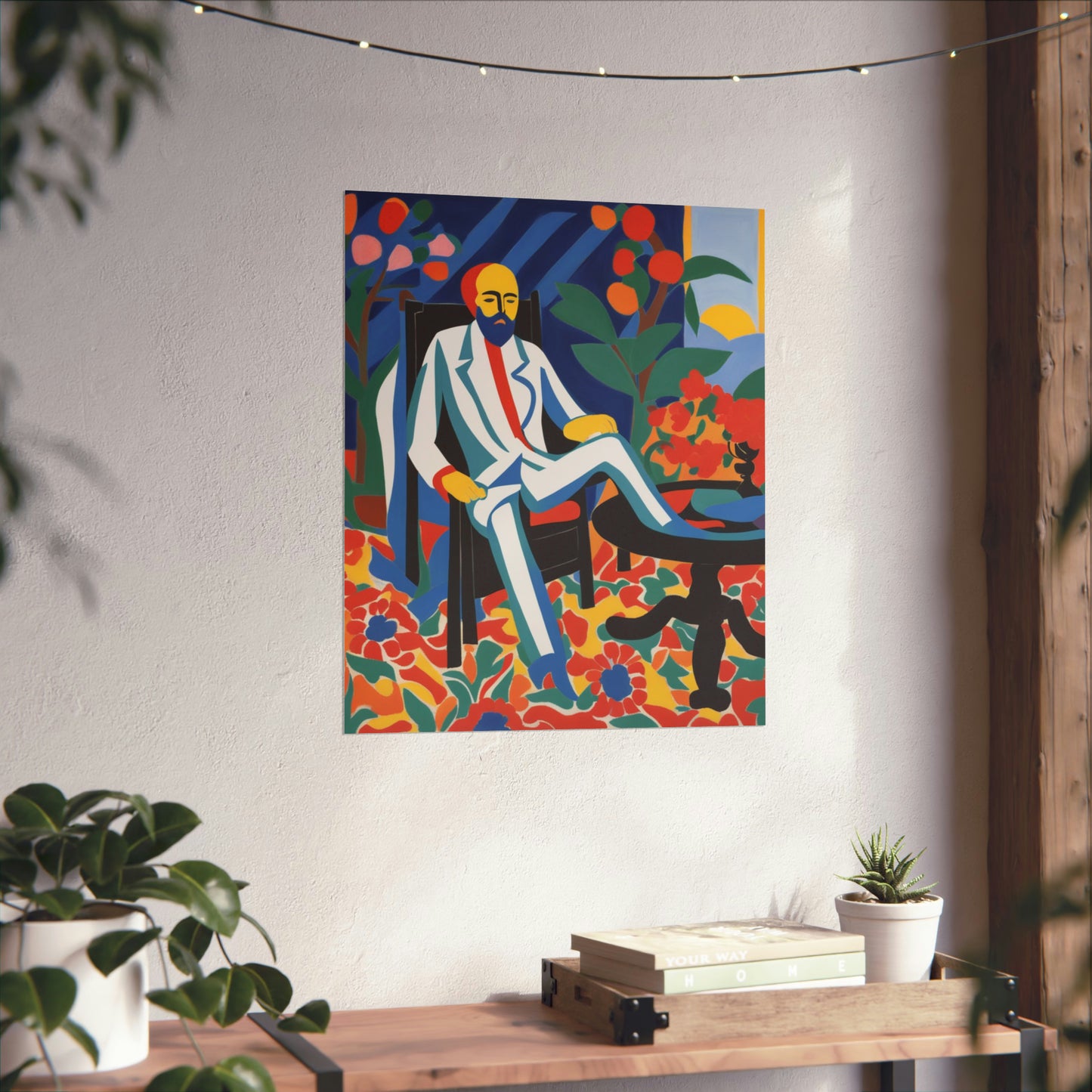 "Henri Matisse-Inspired Death Poster Prints" by PenPencilArt