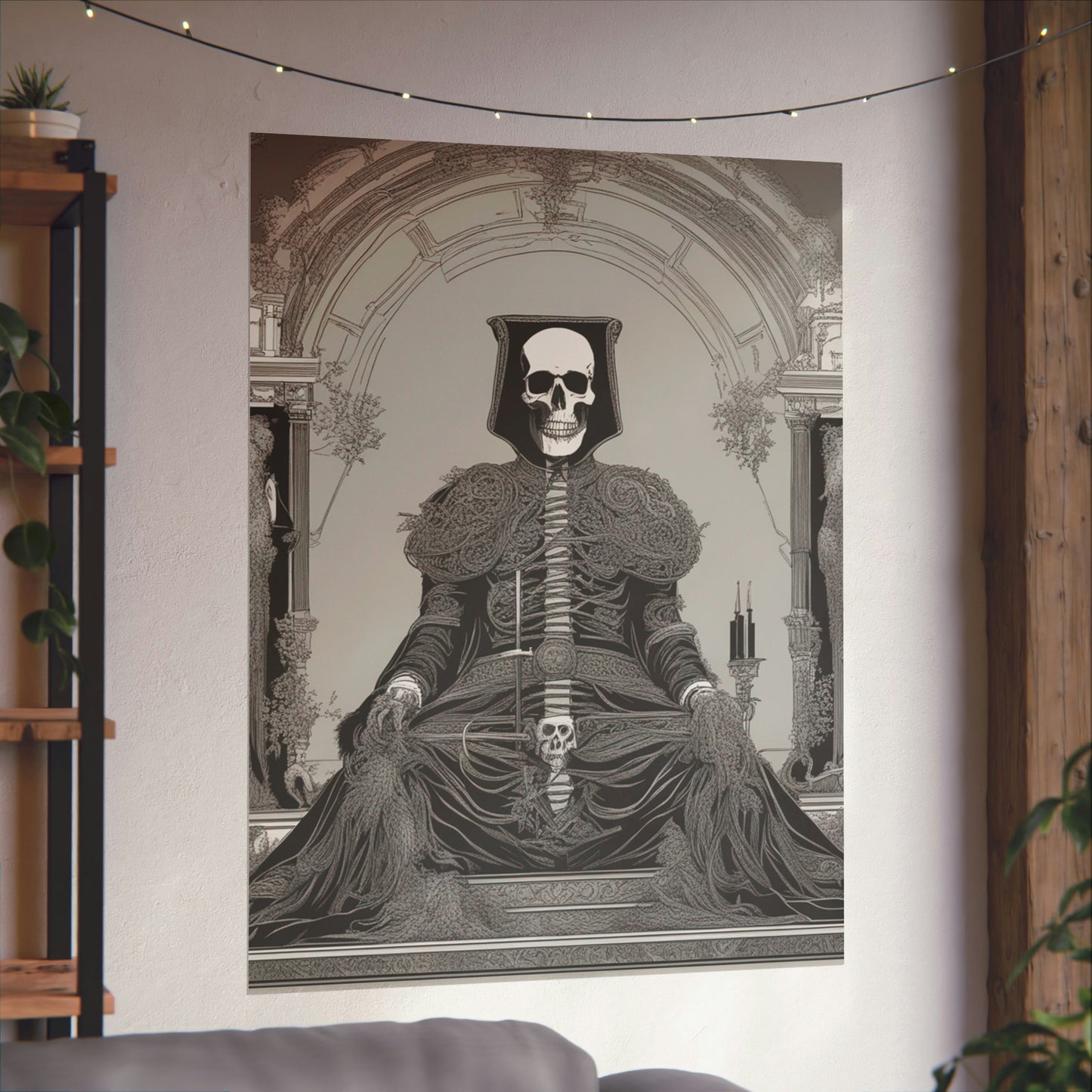 'Hariton Pushwagner-Inspired 'Death' Poster Print' by PenPencilArt