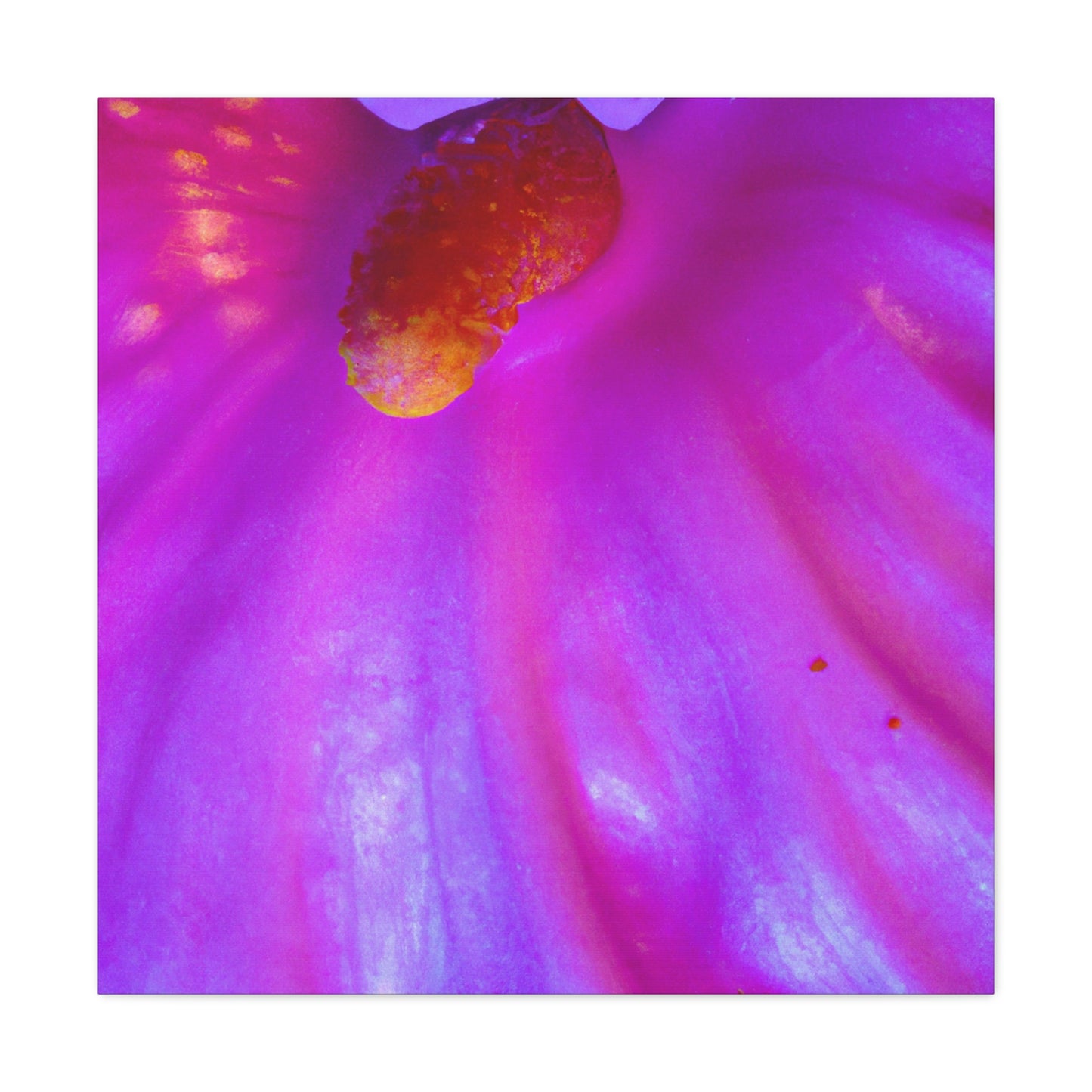 "Vibrant Floral Canvas Prints Inspired by Georgia O'Keeffe Artwork" by PenPencilArt