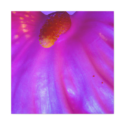 "Vibrant Floral Canvas Prints Inspired by Georgia O'Keeffe Artwork" by PenPencilArt