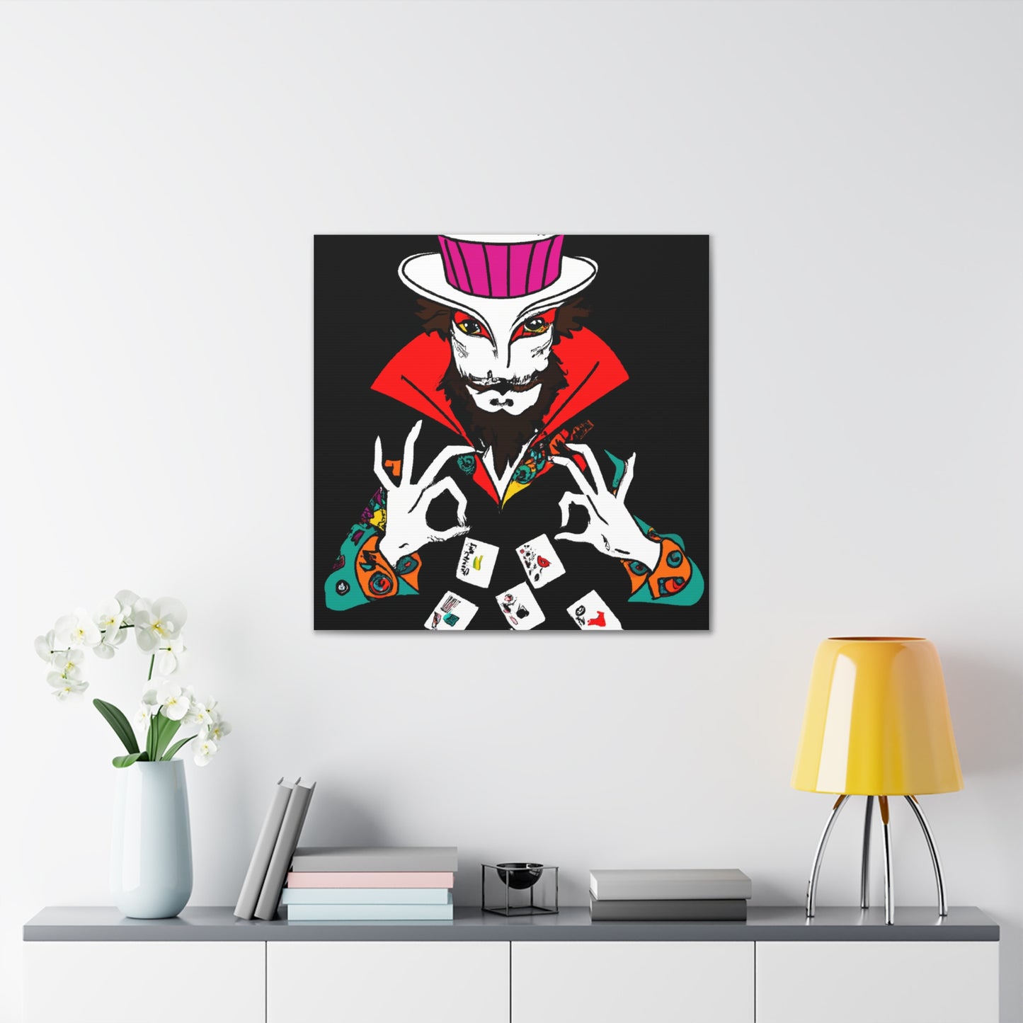 "Jeff Koons-Style Canvas Prints Featuring Magicians in Control of the Universe" by PenPencilArt