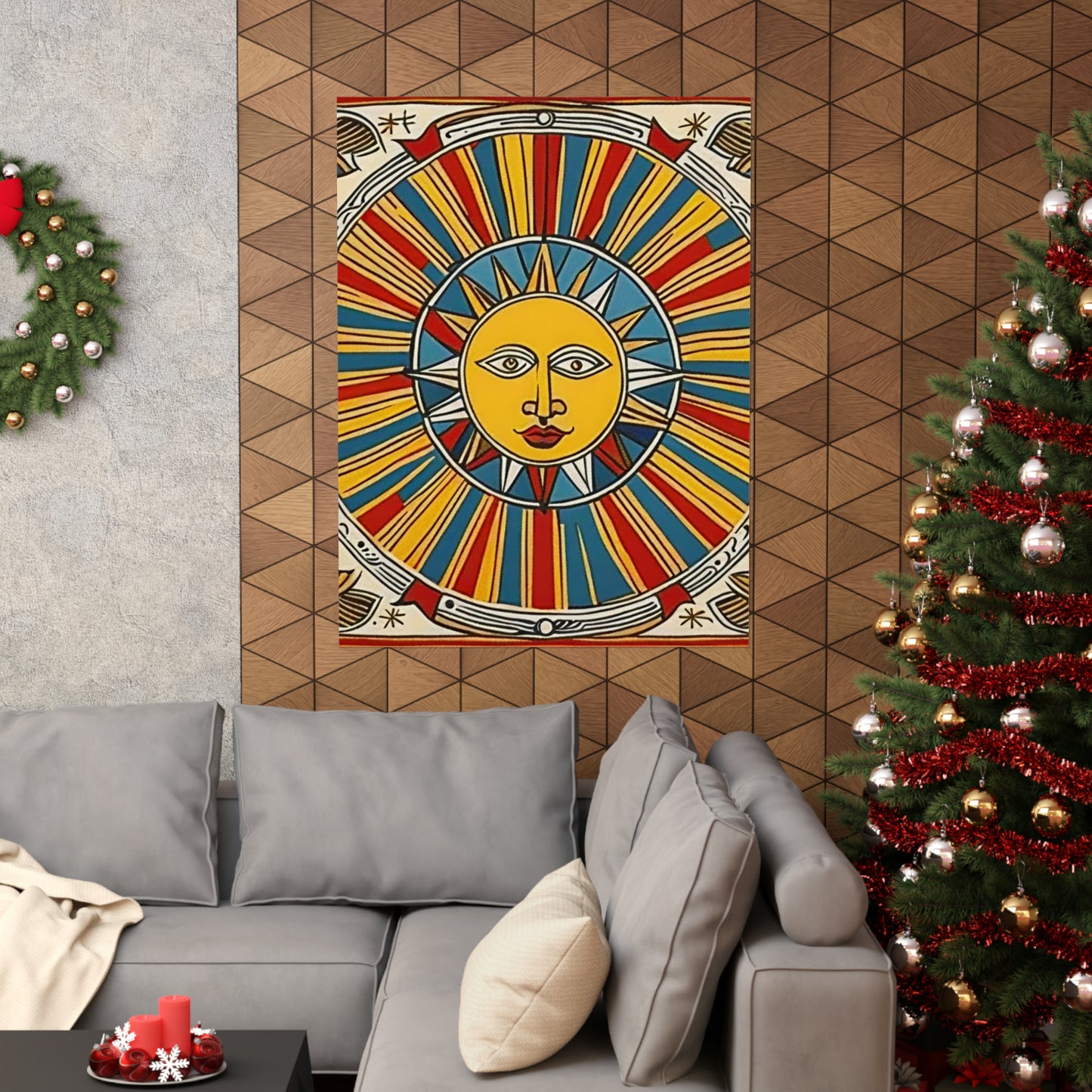 "Pablo Picasso-Inspired 'The Sun' Poster Print" by PenPencilArt