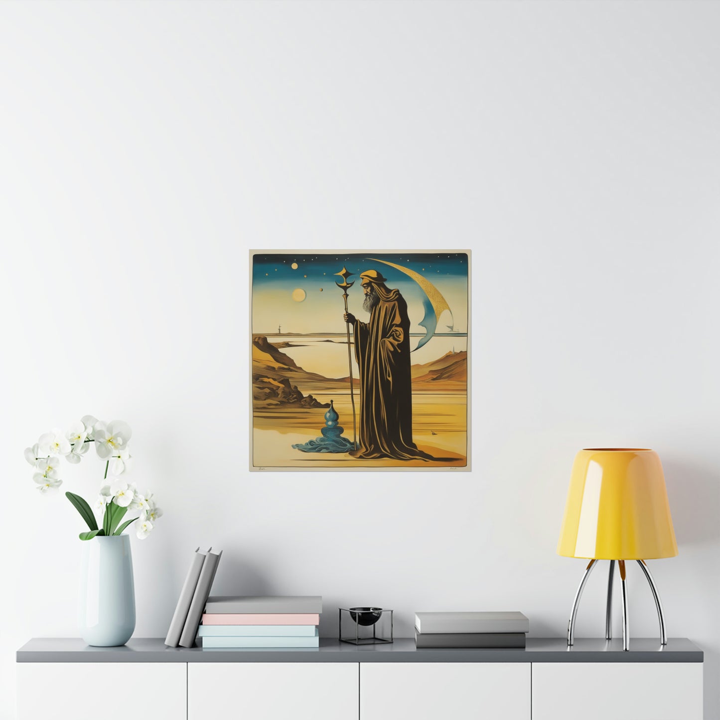 "Salvador Dalí Themed Hermitin Poster - Buy Now!" by PenPencilArt