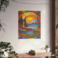 "The Hermit Poster Print Inspired by Peter Max Style" by PenPencilArt