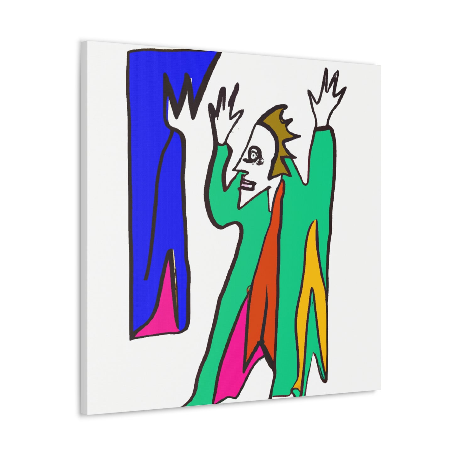 "Kazimir Malevich Design Canvas Print - Allow Magic to Guide You" by PenPencilArt