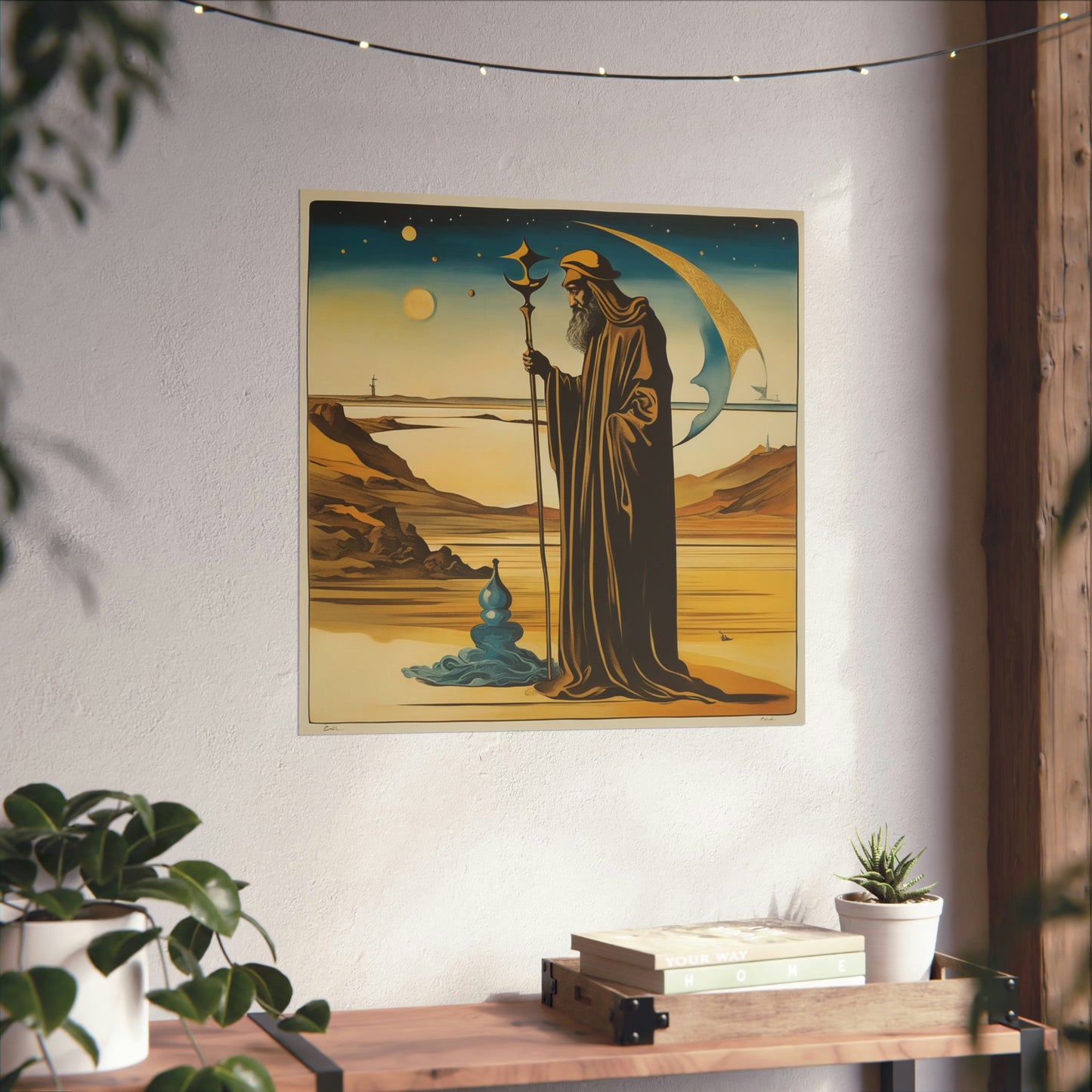 "Salvador Dalí Themed Hermitin Poster - Buy Now!" by PenPencilArt