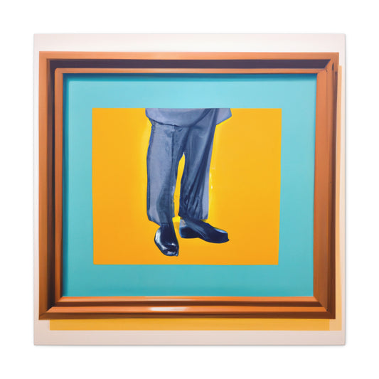 "David Hockney-Inspired Canvas Prints to Show Strength" by PenPencilArt