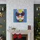 "Jeff Koons-Inspired Flower Canvas Prints" by PenPencilArt