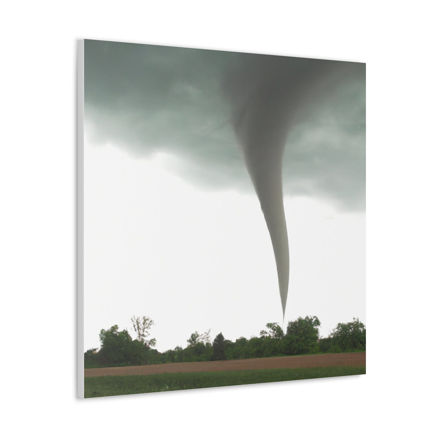 "Texas Tornado Canvas Print Inspired by Mel Ramos" by PenPencilArt