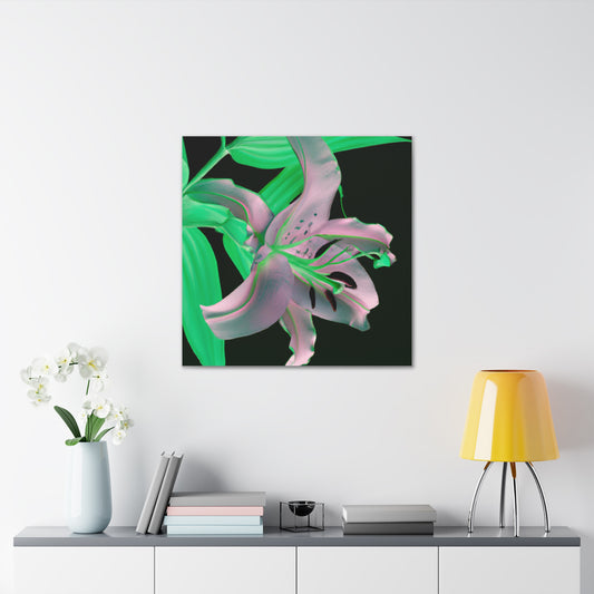 "Hariton Pushwagner-Inspired Flower Canvas Prints" by PenPencilArt