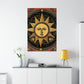 "Contemporary Wall Art Poster Print Featuring 'The Sun' by James Gill" by PenPencilArt