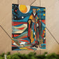 "The Hermit Poster by Wassily Kandinsky - Modern Art Inspired Print" by PenPencilArt