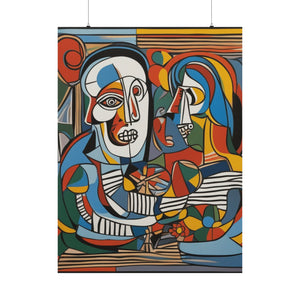 "Pablo Picasso-Inspired Death Poster Prints" by PenPencilArt