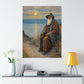 "Claude Monet Inspired Hermit Poster Print - Home Decor Art". by PenPencilArt