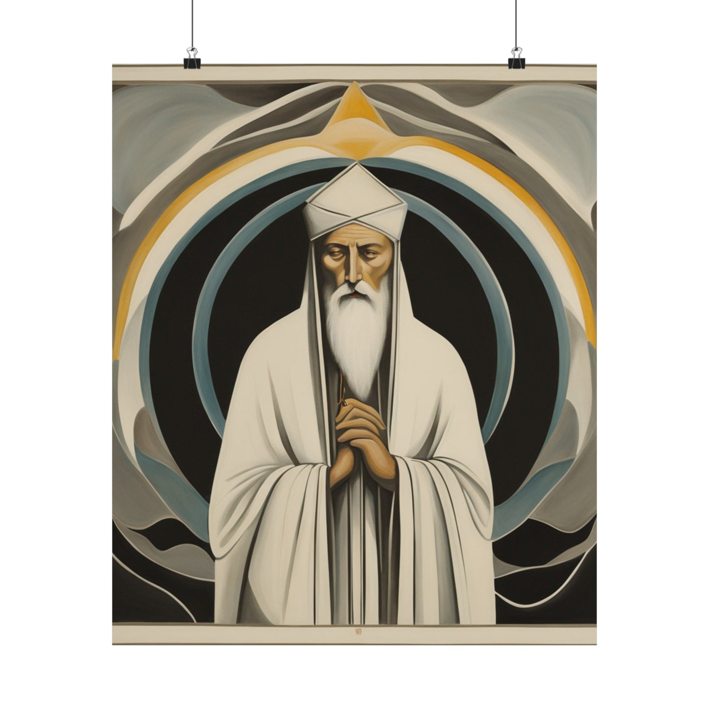 "The Hermit: A Poster Print Inspired by Georgia O'Keeffe" by PenPencilArt