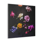 "Canvas Print of "Flowers in Mark Rothko-Inspired Style" by PenPencilArt