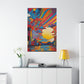 "Creating Art with a Peter Max-Inspired Style: Death Poster Print" by PenPencilArt