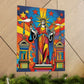 "Peter Max Inspired Justice Poster Prints" by PenPencilArt