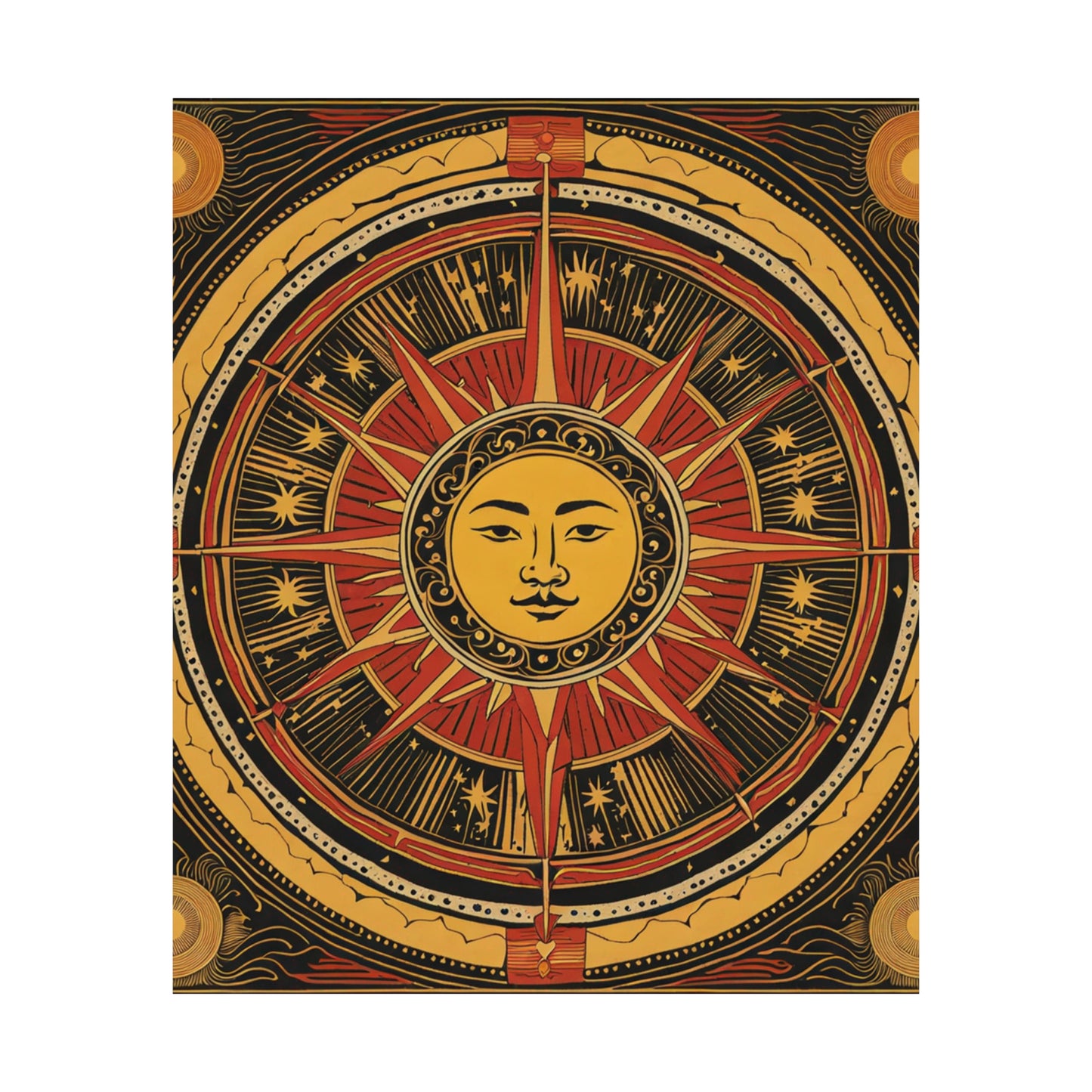 "Ai Weiwei Inspired 'The Sun' Art Poster Prints" by PenPencilArt