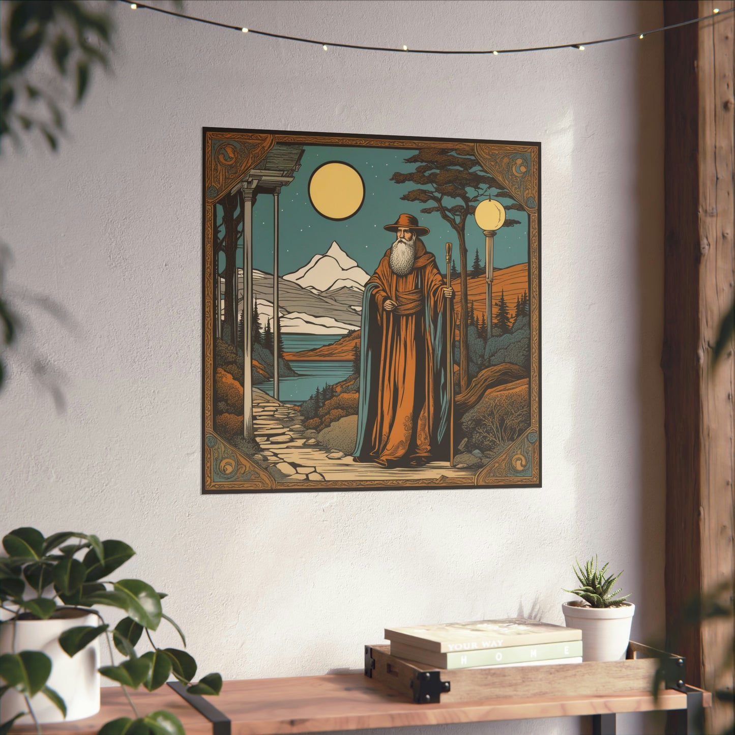 "The Hermit by Hariton Pushwagner: Fine Art Poster Prints" by PenPencilArt