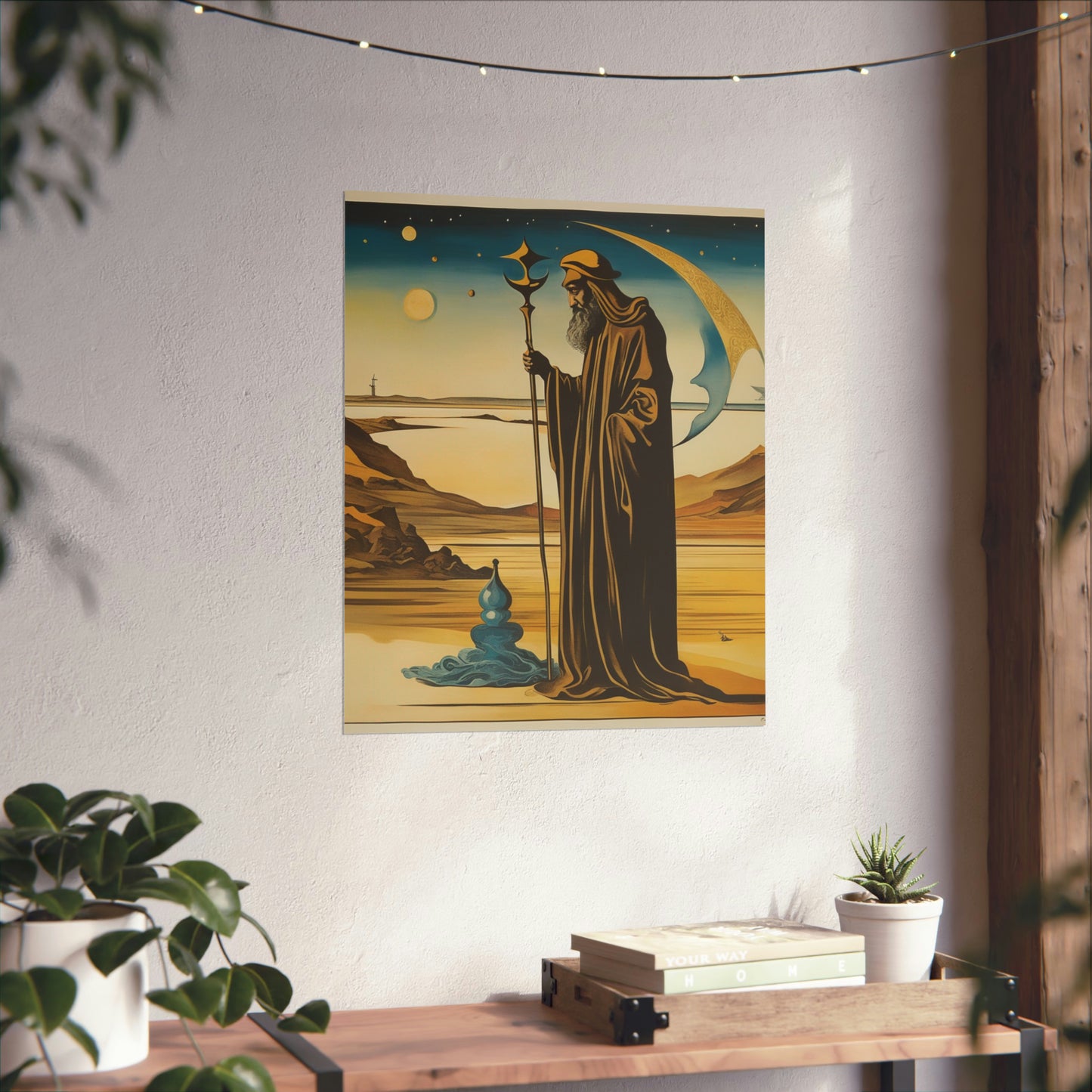 "Salvador Dalí Themed Hermitin Poster - Buy Now!" by PenPencilArt