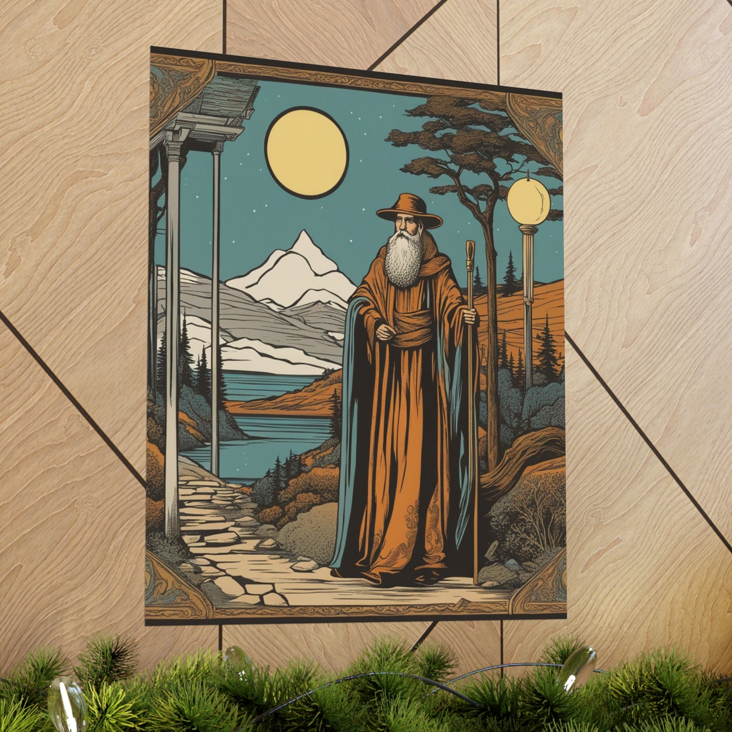 "The Hermit by Hariton Pushwagner: Fine Art Poster Prints" by PenPencilArt