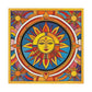 "Vibrant Peter Max-Inspired Sun Art Prints" by PenPencilArt