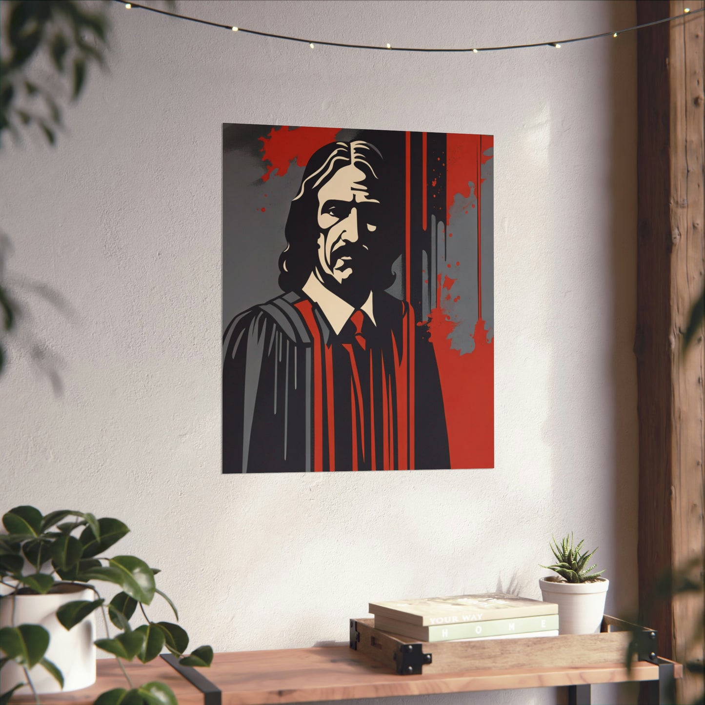 "Justice Print Inspired by Clyfford Still | Poster Wall Art Decor" by PenPencilArt