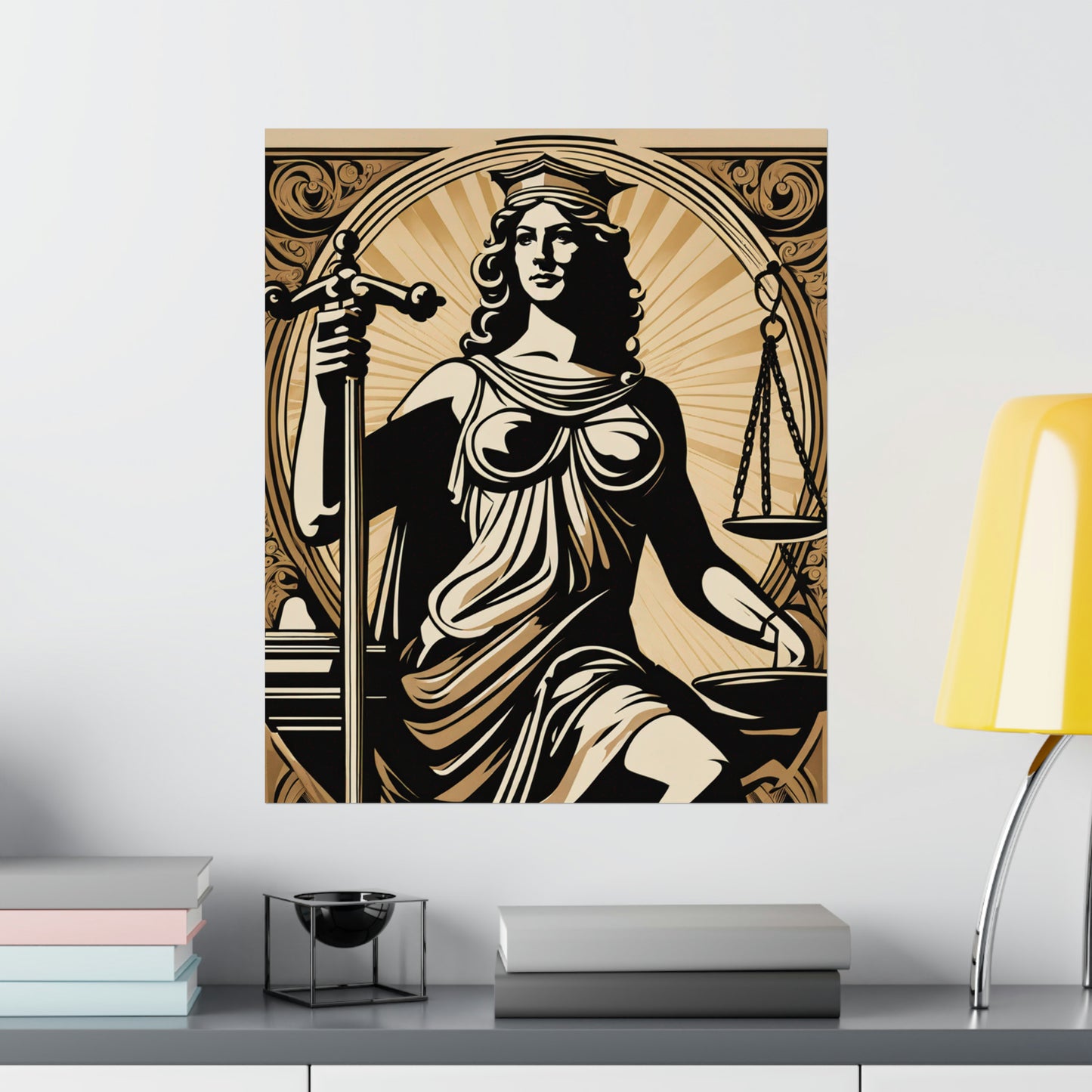 "Striking Justice Art Print Inspired by James Gill" by PenPencilArt