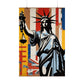 Mimmo Rotella-Inspired Justice Poster Prints by PenPencilArt