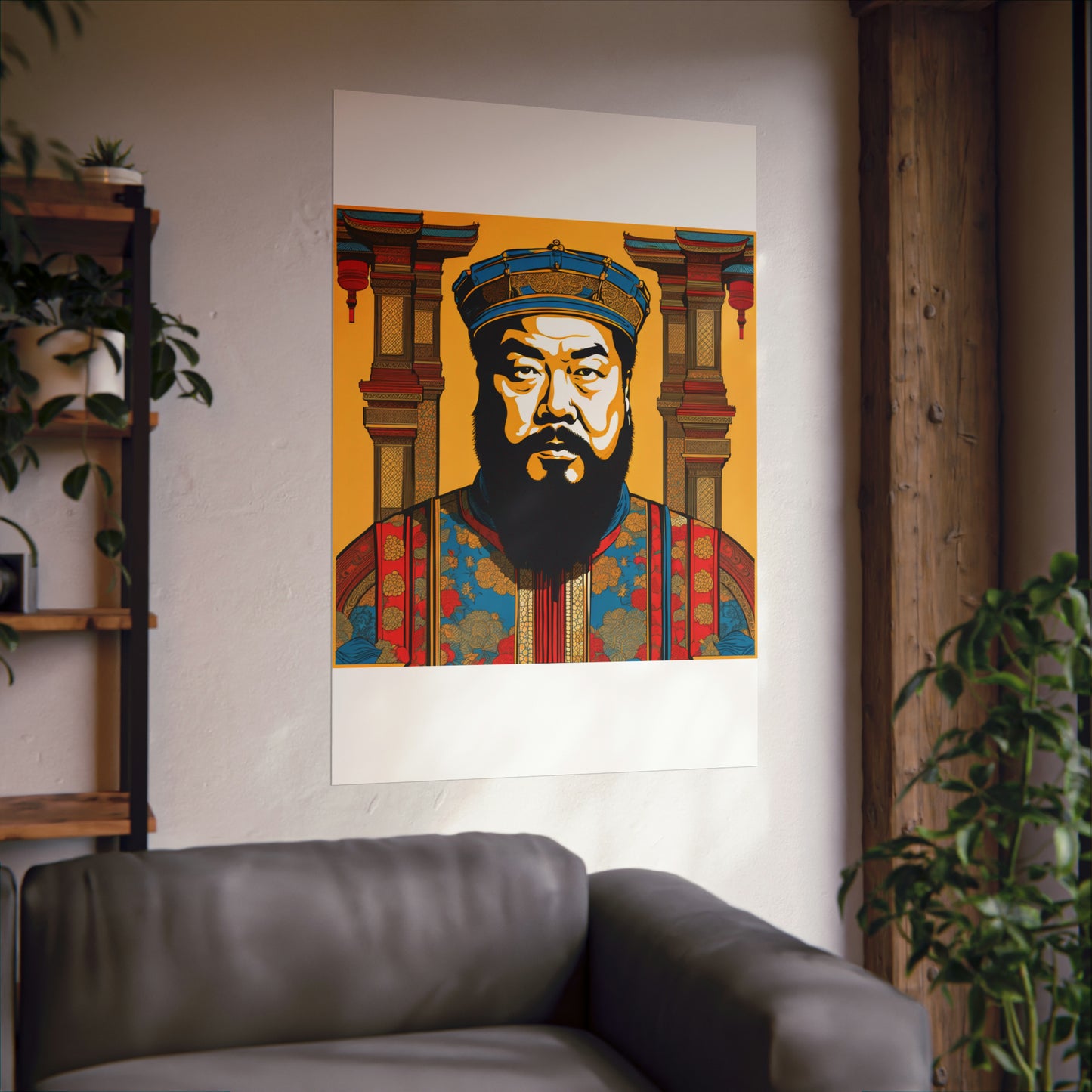 "Justice Inspired Poster Print: Art in the Style of Ai Weiwei" by PenPencilArt