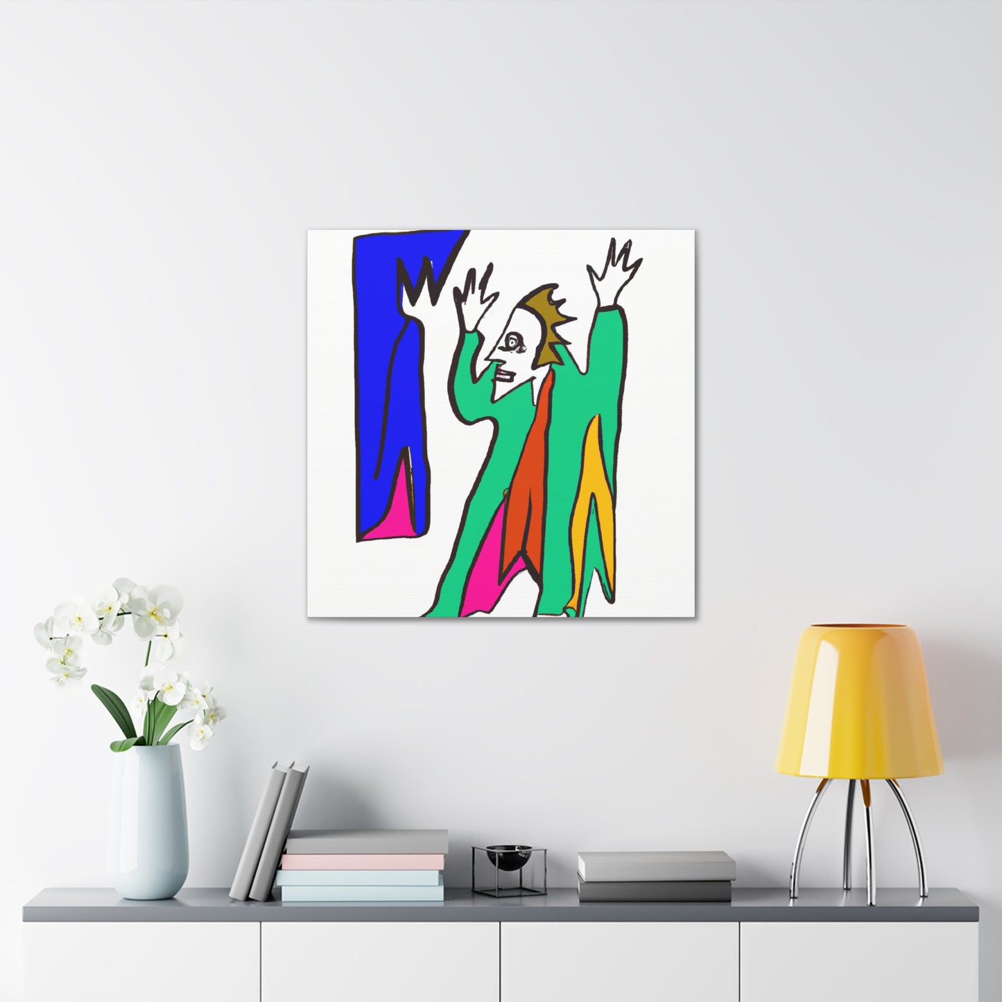 "Kazimir Malevich Design Canvas Print - Allow Magic to Guide You" by PenPencilArt