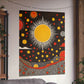 "Yayoi Kusama Inspired Sun Poster Print" by PenPencilArt