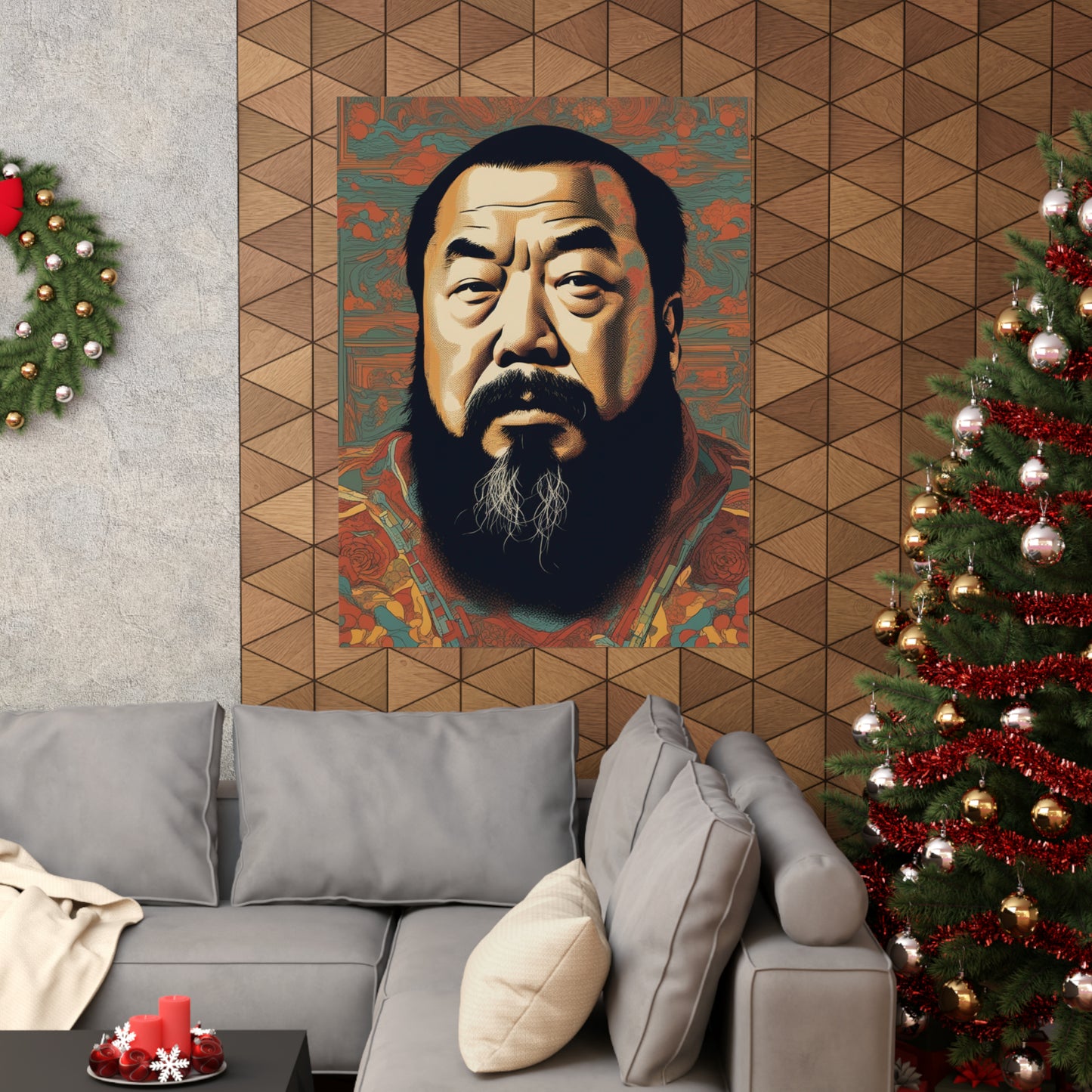 "Ai Weiwei-Inspired Death Print Poster" by PenPencilArt