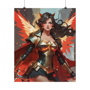 "Krenz Cushart-Inspired Justice Print from Kawacy & Neoism" by PenPencilArt