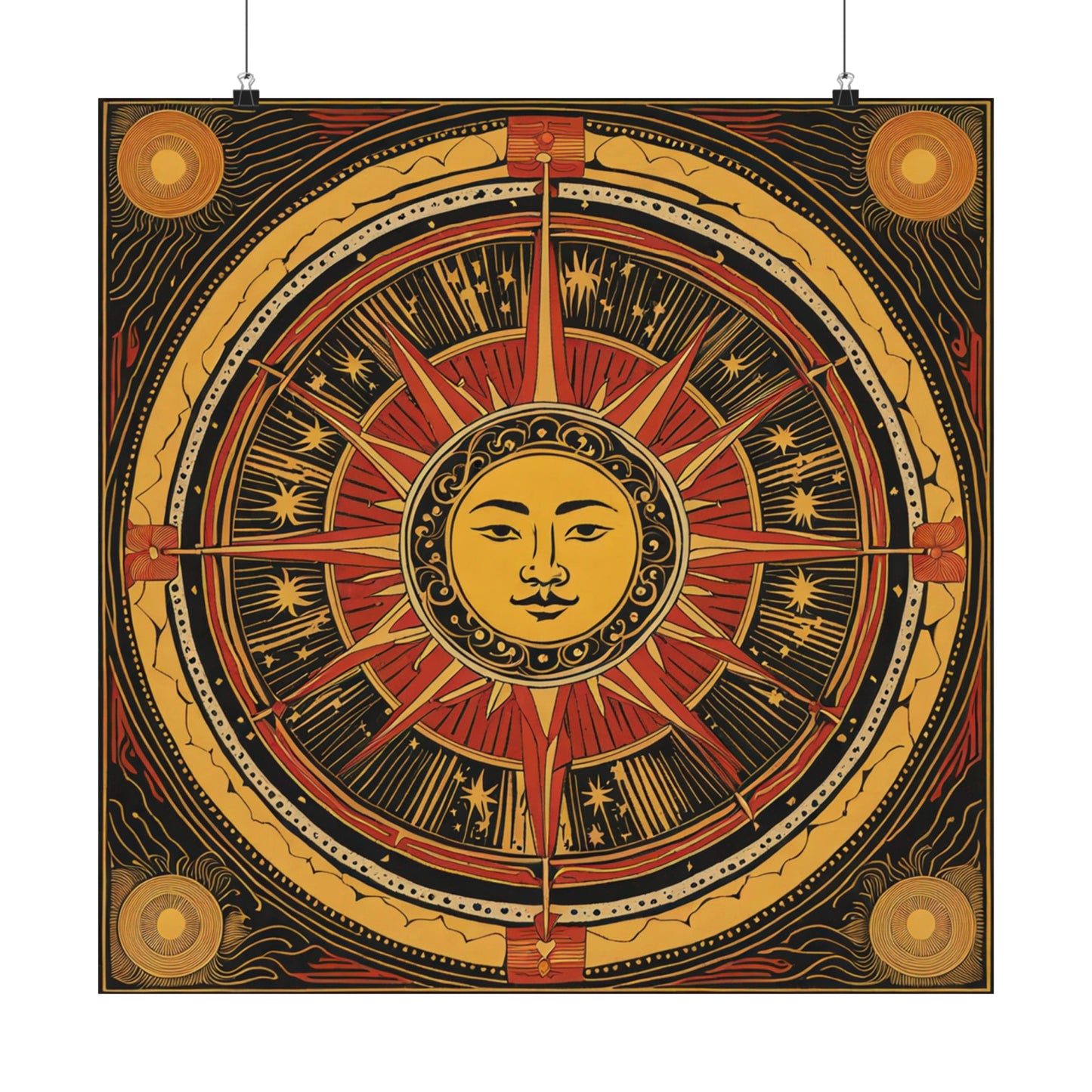 "Ai Weiwei Inspired 'The Sun' Art Poster Prints" by PenPencilArt