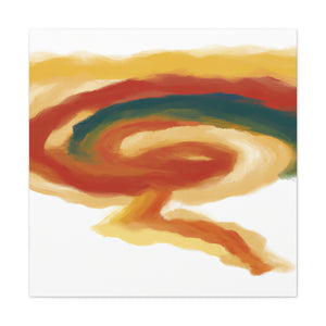 "Texas Tornado Canvas Prints Inspired by Helen Frankenthaler" by PenPencilArt