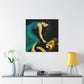 "Striking Strength with Style Inspired by Willem de Kooning | Canvas Prints" by PenPencilArt