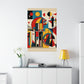 "Abstract Kandinsky-Inspired Justice Poster Print" by PenPencilArt