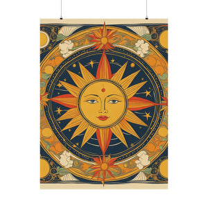"Nara Yoshimoto-Inspired 'The Sun' Poster Print" by PenPencilArt